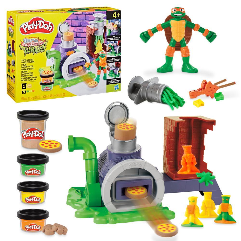 Play-Doh Teenage Mutant Ninja Turtles Slice & Blast Pizza Playset