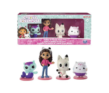 GABBY'S DOLLHOUSE DREAMWORKS 4-PACK MINI FIGURES SET