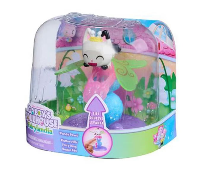 GABBY'S DOLLHOUSE FAIRYLANDIA FLUTTER FAIRY RING SET
