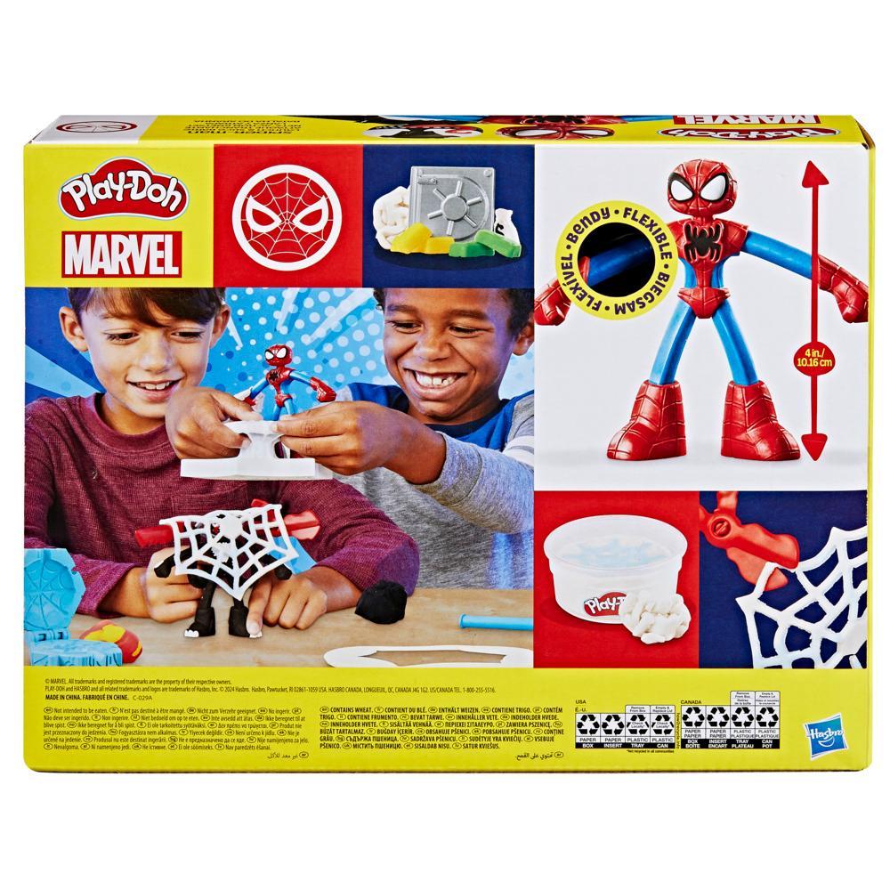 Play-Doh Marvel Spider-Man Launch & Slice Battle Playset with 2 Action Figures