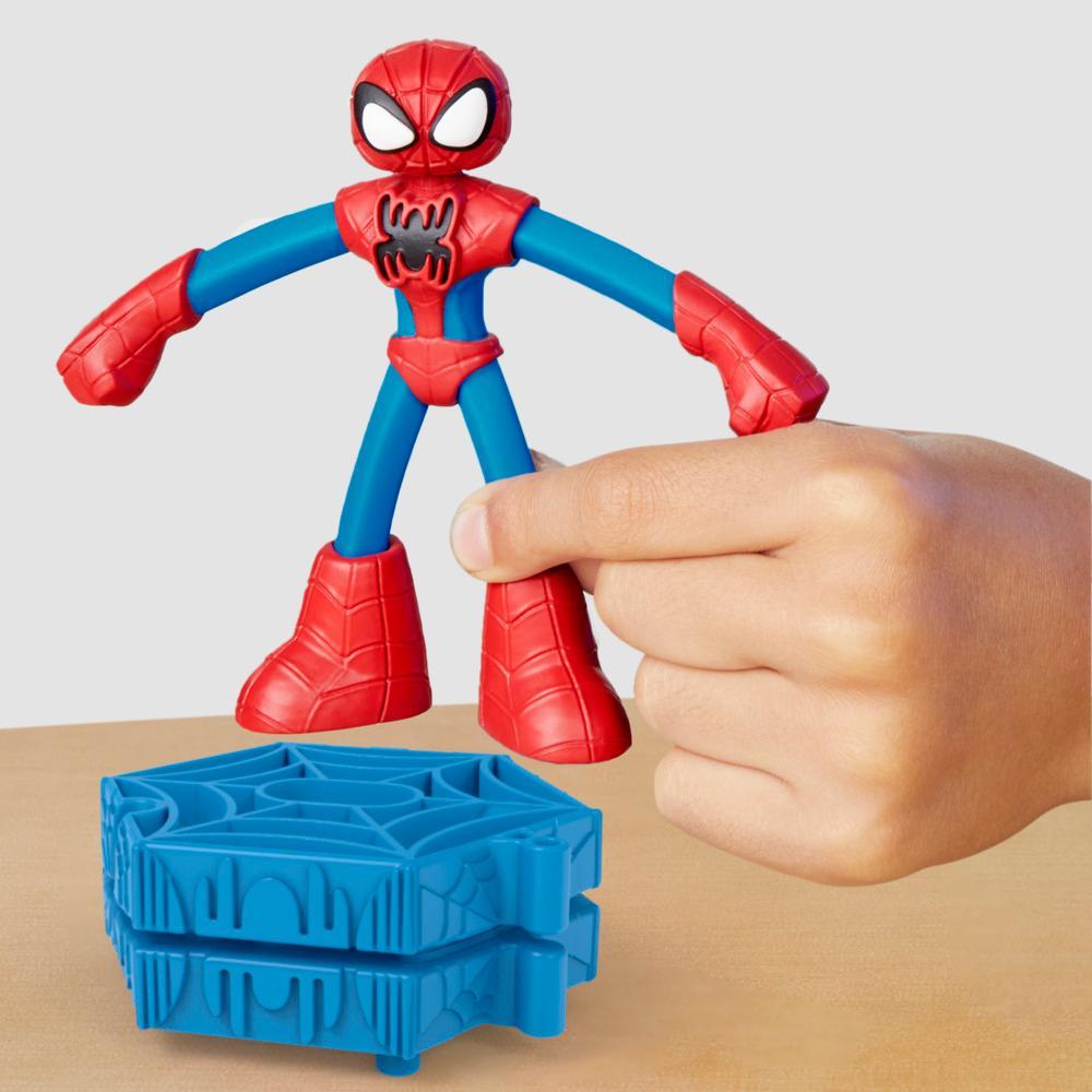 Play-Doh Marvel Spider-Man Launch & Slice Battle Playset with 2 Action Figures