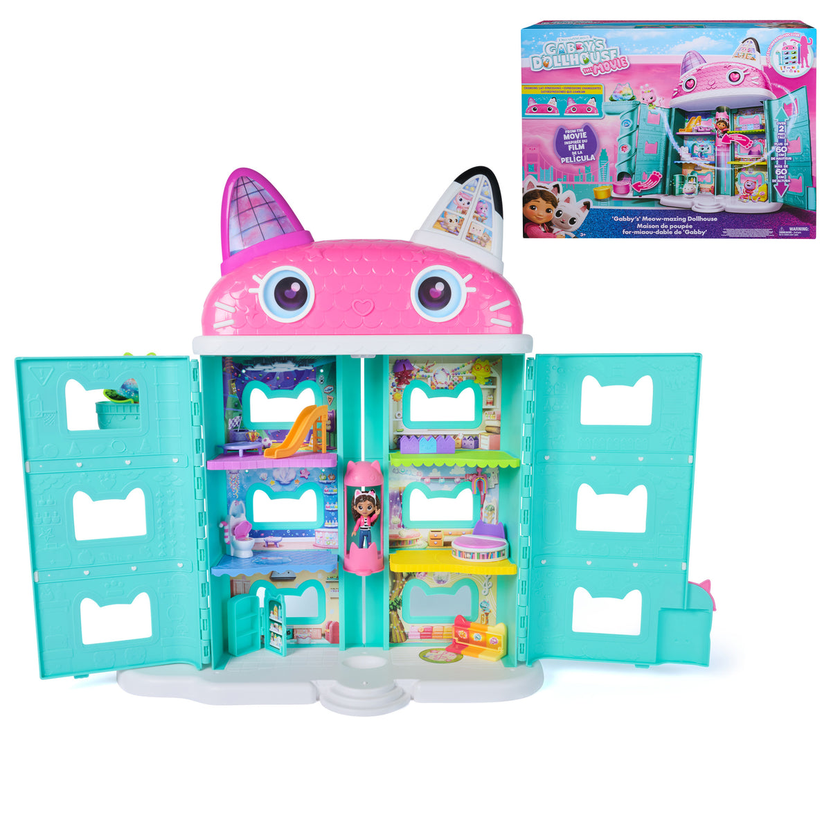 Gabby's Dollhouse Movie Meow-mazing Dollhouse