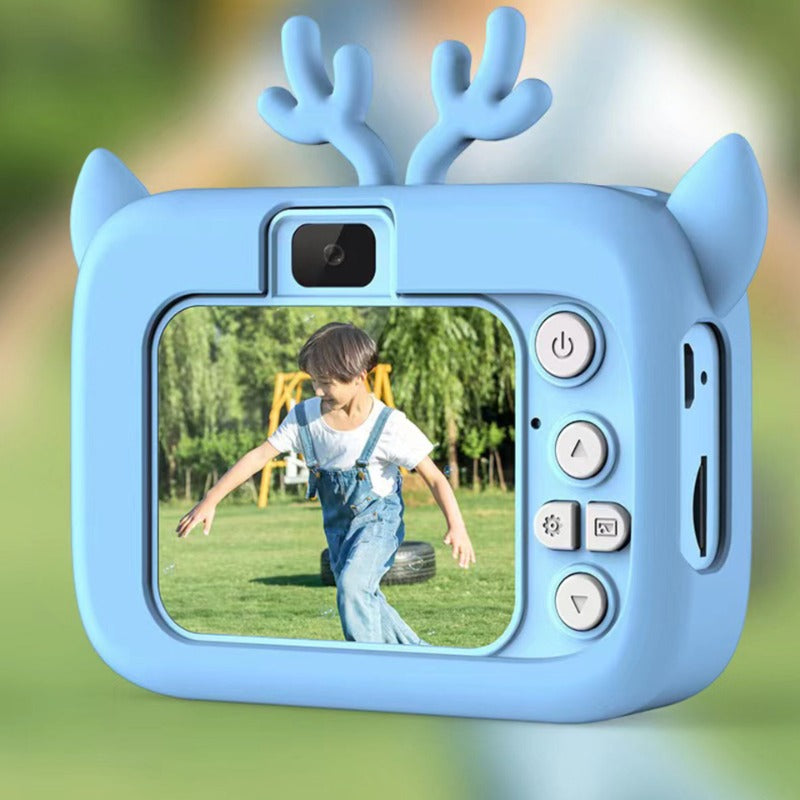 Mycam Children's Camera - Blue And White Deer