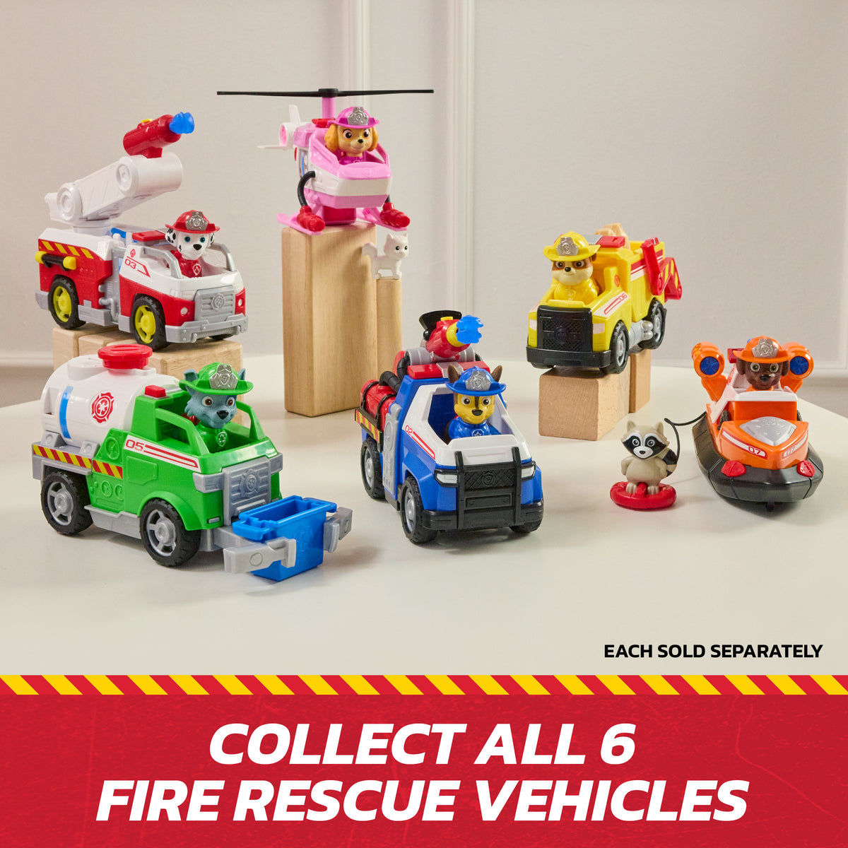 Paw Patrol Fire Rescue Large Vehicle Ass